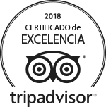 Certificado de Excelencia TRIPADVISOR 2018